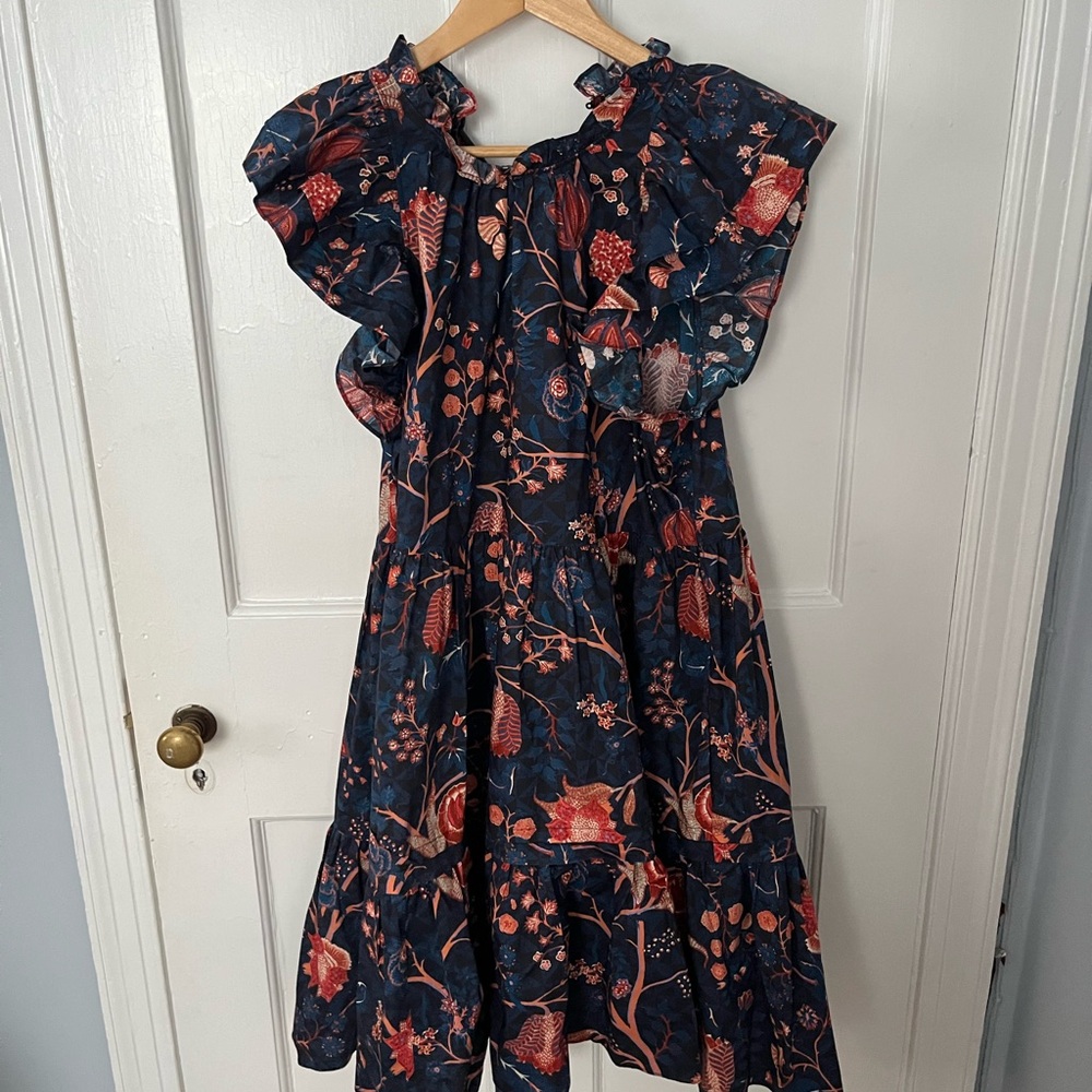 Ulla Johnson floral midi dress